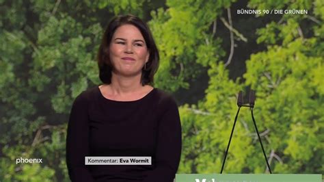 Annalena charlotte alma baerbock (german pronunciation: Grüne: Bewerbungsrede und Wahl von Annalena Baerbock zur ...