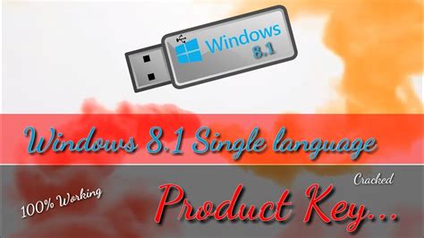 Windows 81 Single Language Product Key 100 Working Youtube