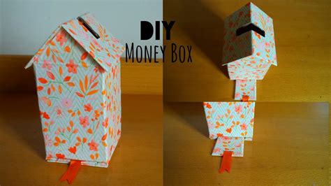 Diy Money Saving Boxbank My Crafting World Youtube