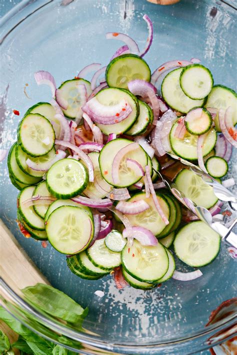 Thai Cucumber Salad Recipe Simply Scratch