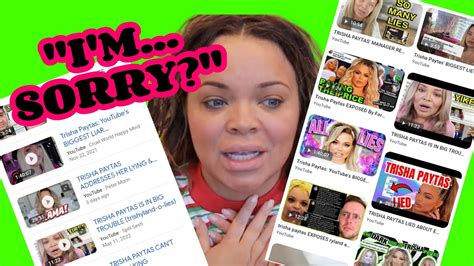 Do You Believe Trisha Paytas Apology Youtube
