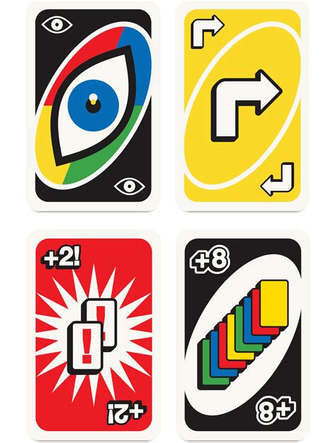 These 4 additional wild cards consist of each uno deck now contains 3 new blank wild customizable cards and either 1 wild swap hands. Lost Art — Mattel — Uno