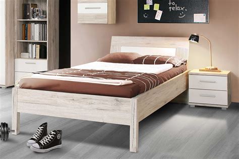 Boxspringbett lomadox modell 2 100x200. Bett 90x200 Rauch Quadra Schlafzimmer Set Weiß 120 Cm ...