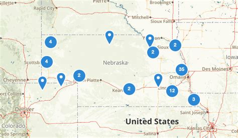 Trail Locations For Nebraska Nebraska Trail Trip
