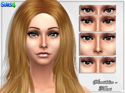 4 Types Of Tears Found In Tsr Category Sims 4 Female Costume Makeup