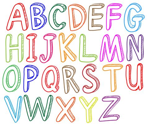 Want To Have A More Appealing Alphabet Clipart Colorful Read This