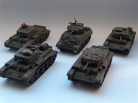 Wikingpaintworks Cromwell Tank Platoon Still Wip