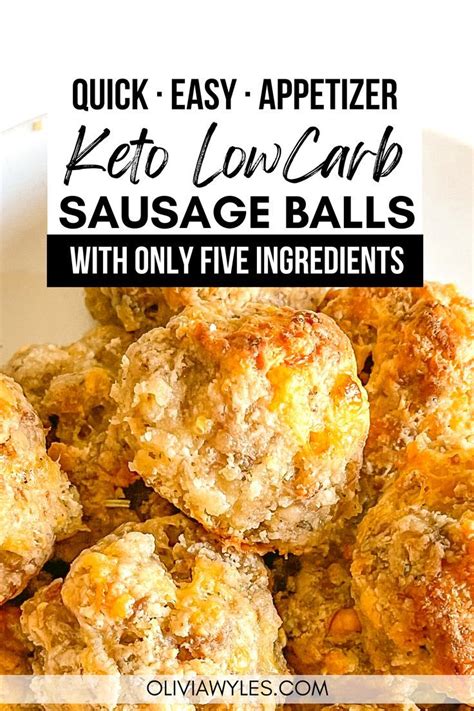 The Best Keto Sausage Balls Artofit