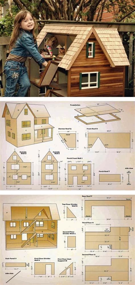 Printable Diy Dollhouse Plans