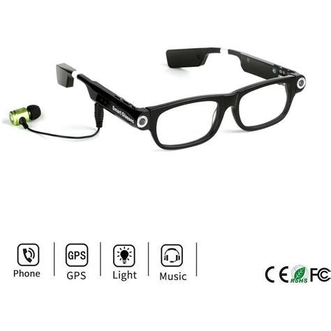 Smartglass Bluetooth Glasses Spy Camera Glasses World T Deals