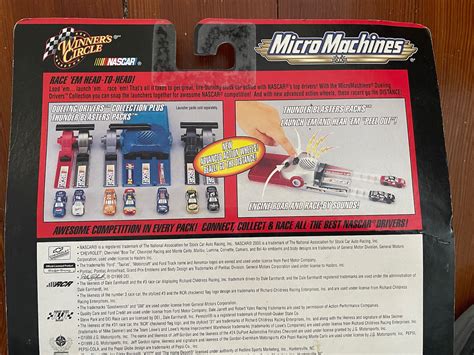 Vintage 1999 Micro Machines NASCAR Dueling Drivers Collection Gordon