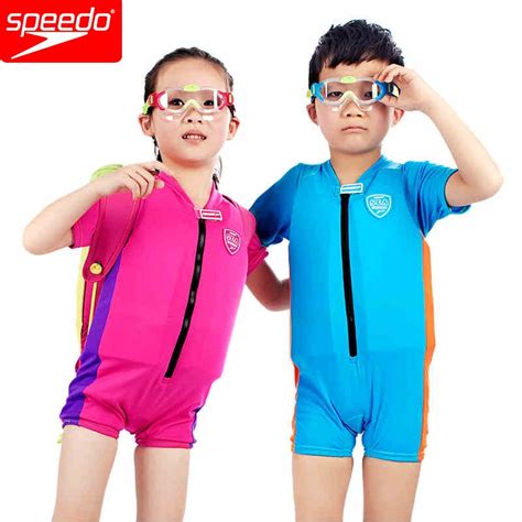 Speedo Kids Sea Squad Floatsuit Boys Swimwear Girls Swimsuit Float