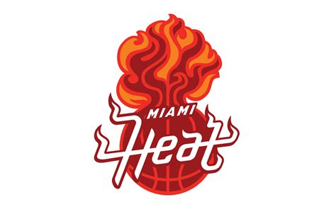 Miami heat black home infants stripe logo word mark t shirt. NBA Logo Redesigns: Miami Heat | Nba logo, Logo redesign ...