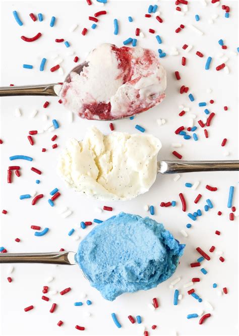 Easy Elegance For The Fourth Of July No Churn Ice Cream In Fun Summer