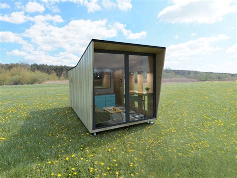 This Nano House Tiny Home On Wheels Has A Living Room Kitchen