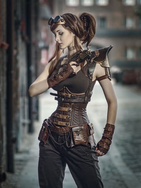How To Look Like A Steampunk Woman Arcanetrinkets Одежда в стиле