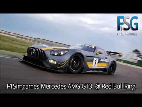 F1Simgames Assetto Corsa Mercedes AMG GT3 Red Bull Ring YouTube