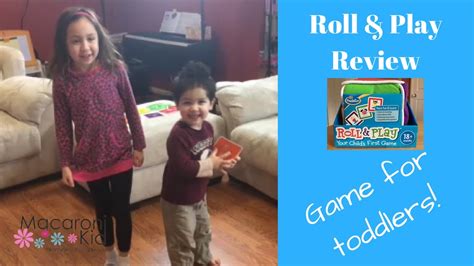 Roll And Play Game For Toddlers Review Youtube