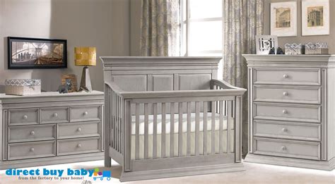 Check out our collection to find the perfect crib bedding set for your baby now! Elegant distressed grey rustic nursery set I Direct Buy ...