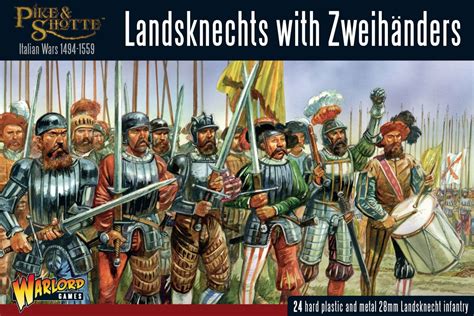 Landsknechts With Zweihänders Italian Wars 1494 1559 2730