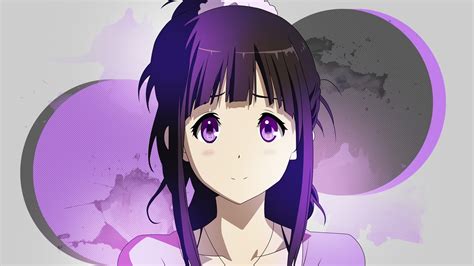 Fond Décran Illustration Anime Dessin Animé Cheveux Noirs Hyouka