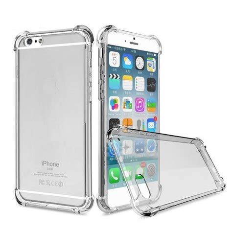 Clear Soft Tpu Slim Shockproof Transparent Phone Cases For Iphones