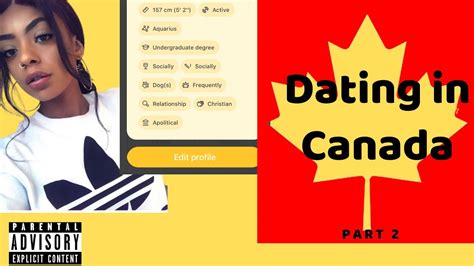 They also have a well functioning dating app. DATING IN CANADA 😍🤩 PART 2 🤯 - YouTube
