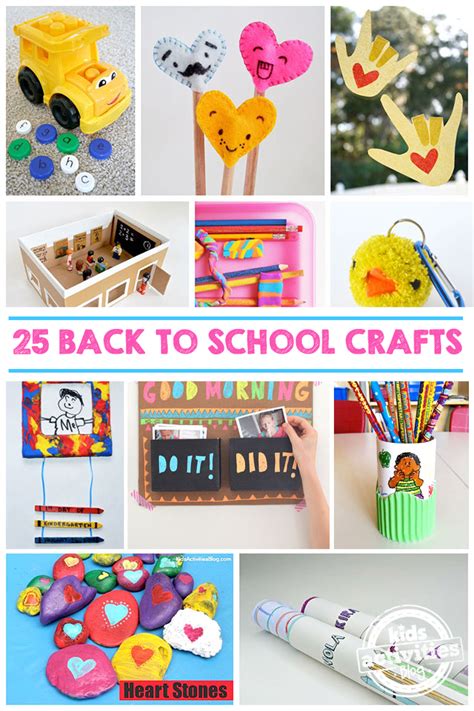 25 Back To School Crafts To Help You Make This School Year Fun