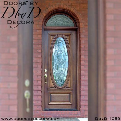 Custom Estate Leaded Glass Oval Doors Exterior Entry Doors By Decora