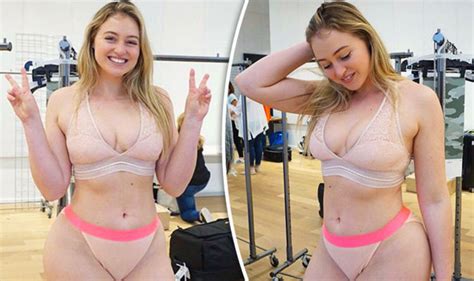 Iskra Lawrence Flaunts Killer Curves In Nude Thong And Skimpy Bra