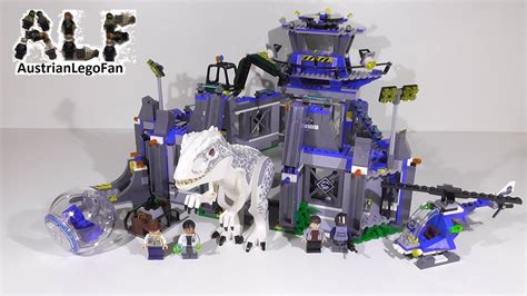 Lego Jurassic World Indominus Rex Breakout Lego Speed Build