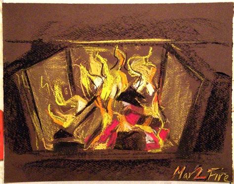 March 2 ~ Fireplace Warmth Katherine Hartel