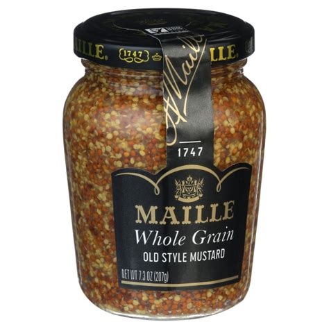 Maille Mustard Old Style Whole Grain Dijon 6x73 Oz