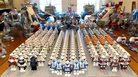 My Lego Star Wars Clone Army 2020 Edition Youtube