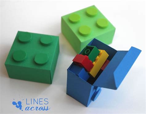 Download And Print These Lego T Boxes They Would Make Perfect Favor