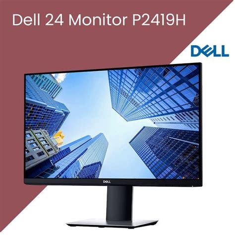Dell P2419h Led Display 61 Cm 24 1920 X 1080 Pixels Full Hd Lcd Noir