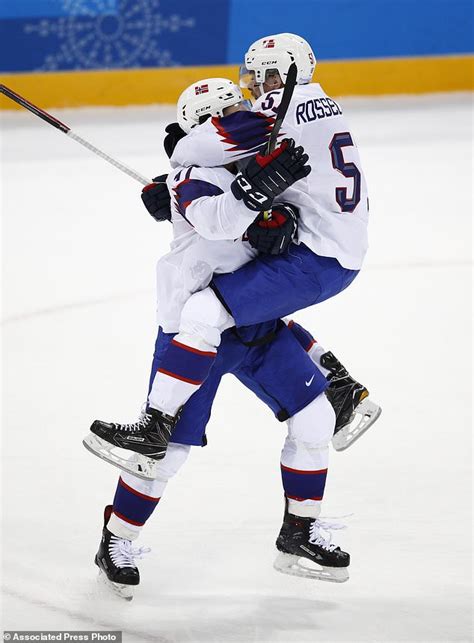 Norway Tops Slovenia 1st Olympic Mens Hockey Win Daily Mail Online