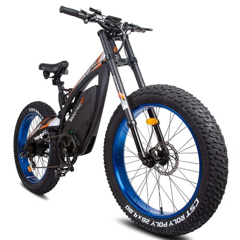 Ecotric Bison Big Fat Tire 1000w 48v 175ah Electric Mountain Bike