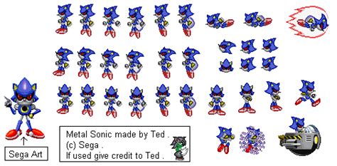 Custom Edited Sonic The Hedgehog Customs Metal Sonic
