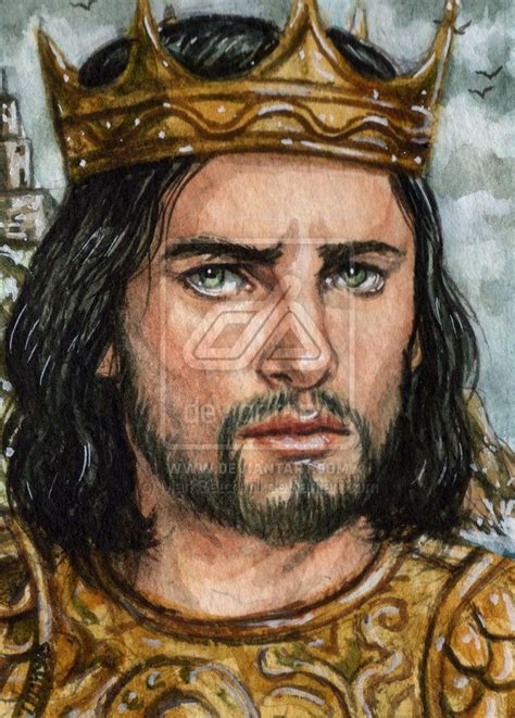 King Arthur By Marksatchwill Deviantart Com On Deviantart King Arthur Fantasy Portraits
