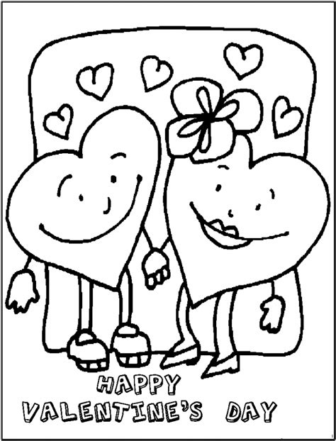 Pictures of frogs on lily pads, wearing crown, being held, chased, etc. Free Printable Valentine Coloring Pages For Kids