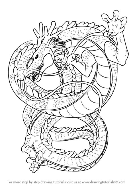 The following screenshot is from the original console. Learn How to Draw Shenron from Dragon Ball Z (Dragon Ball ...