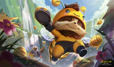 Teemo Wallpaper Of Legends By Chenglin Xiong