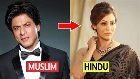 Muslim Bollywood Actors Who Married Hindu Women ...