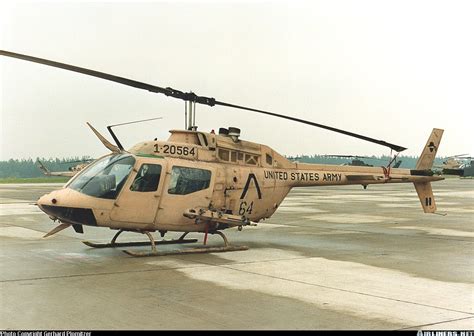 Bell Oh 58a Kiowa 206a 1 Usa Army Aviation Photo 0303856