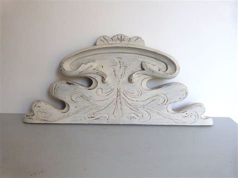 Free for commercial use no attribution required high quality images. Art Nouveau French antique pediment, handcarved white ...