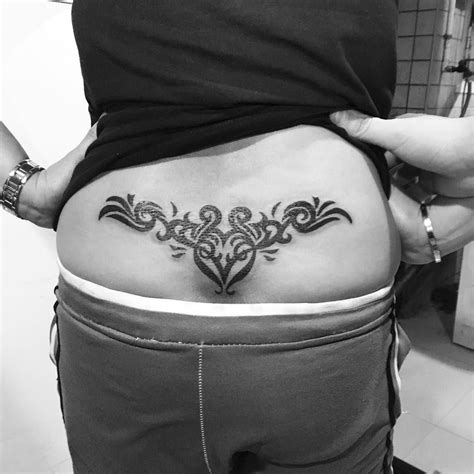 Undefined In 2021 Back Tattoo Women Stylish Tattoo Tramp Stamp Tattoos