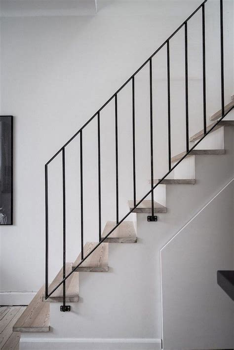 Staircase Railing168 Modern Staircase Wrought Iron Stairs Metal