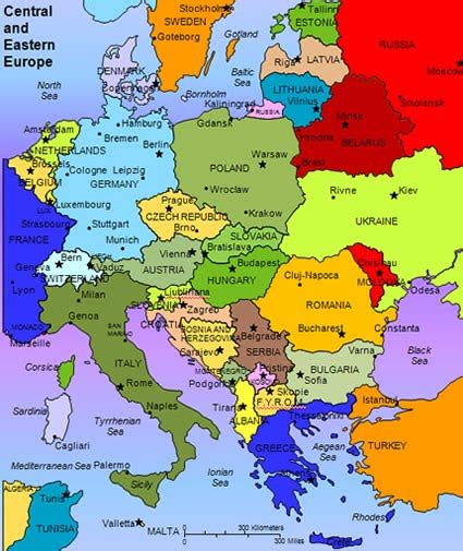 Maps Eastern Europe