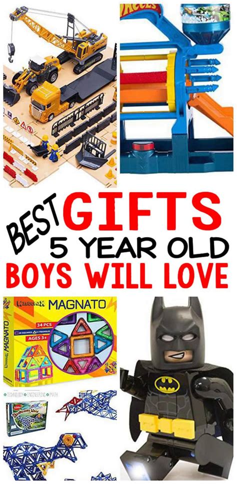 BEST Gifts 5 Year Old Boys Will Love